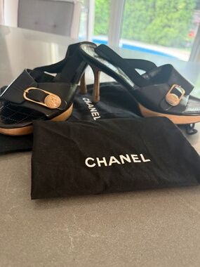 Authentic Vintage Chanel Sandals